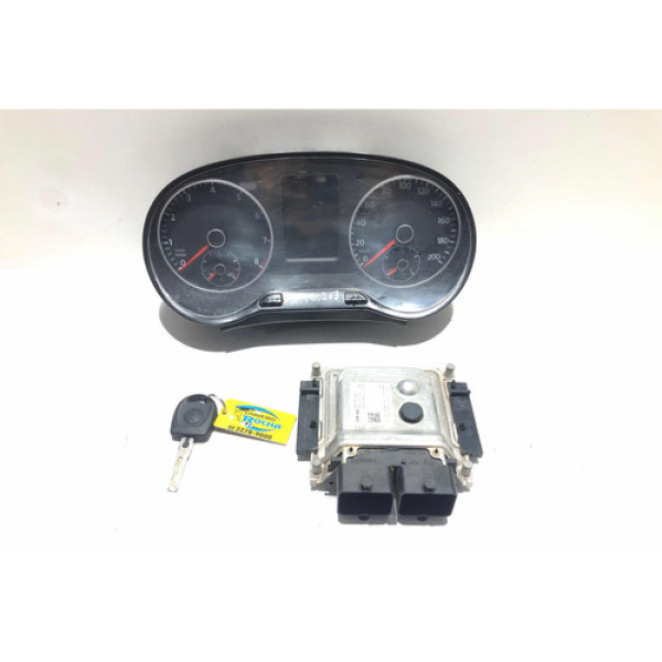 Kit Módulo Injeção Fox 1.0 Flex 8v 11/ 14 Original Km 80253#