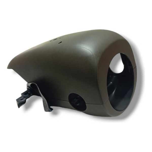 Moldura Coluna Direção Completa Audi A6 3.0 Tfsi Marrom #223