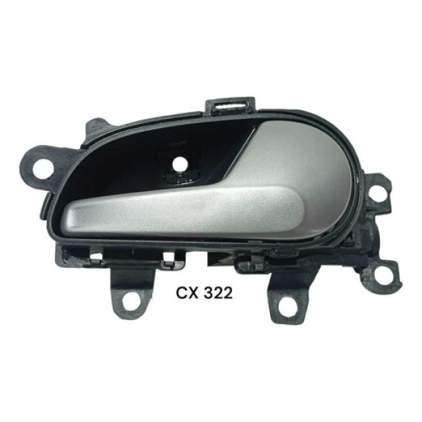Maçaneta Interna Traseira Direita Vw Up 14/20 1s0837114 Preto Traseira