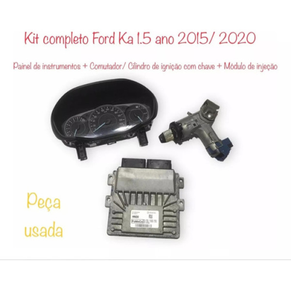 Painel Instrumentos/módulo Injeção/cilindro Ignição Ka #100