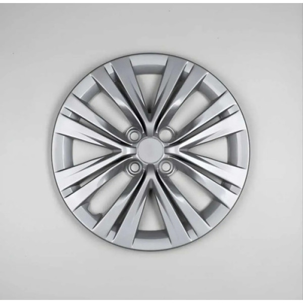 Calota Aro 15 Vw Saveiro/ Gol/ Voyage 23/25 Cp4056pta *2 Prateado
