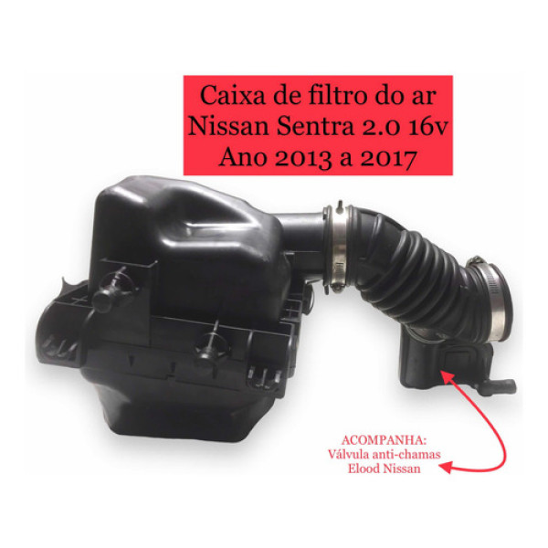 Caixa Filtro Ar Nissan Sentra 2.0 2013/ 2014/ 2015/ 2016...