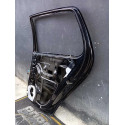 Porta Traseira Direita Vw Fox 2 Furos Fechadura 2015/2021 Traseira Direita Preto