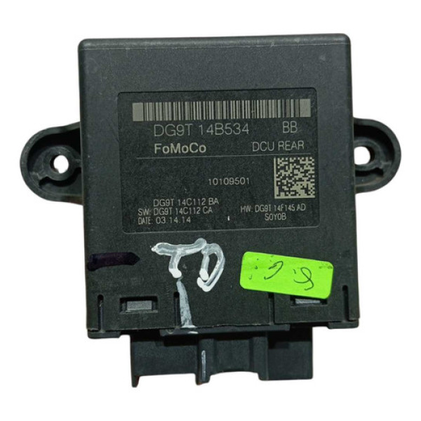 Módulo Conforto Porta Tras Dir Ford Fusion 14/19 Dg9t14b534