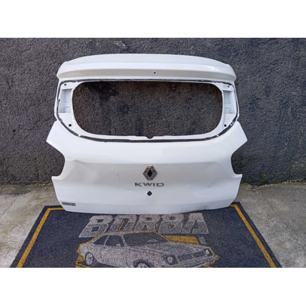 Tampa Traseira Porta Malas Renault Kwid 2017/2021 Branco