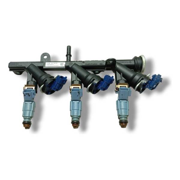 Kit Flauta E Bicos Injetores Ford Ka 1.0 3cc 18/21 