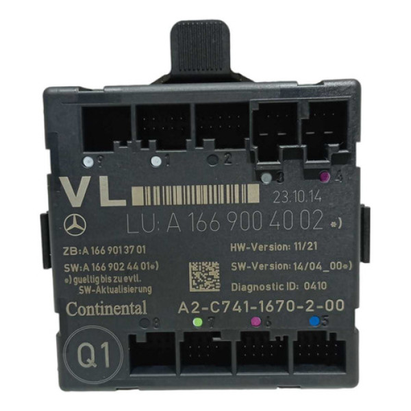 Módulo Porta Dianteira Esq Mercedes Cla200 14/18 A1669004002