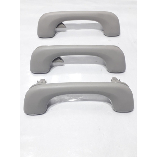 Kit 3 Peças Alça Teto Pega Mão Renault Megane 07/12 #79