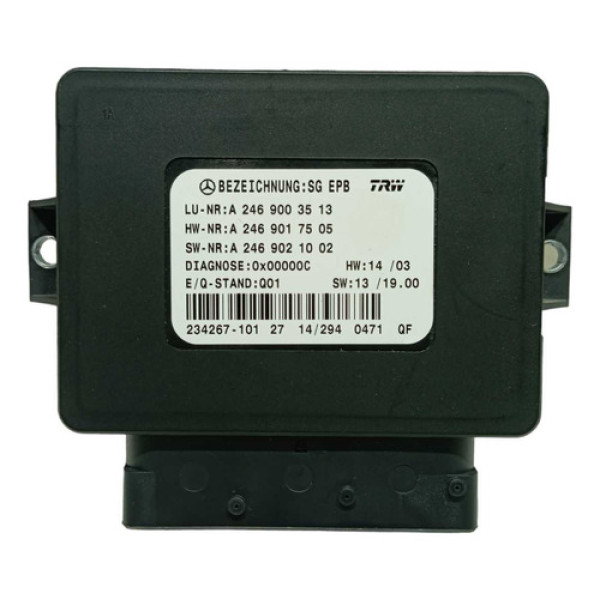 Módulo Contr Estacionamento/ Conforto Mercedes Cla200 14/18