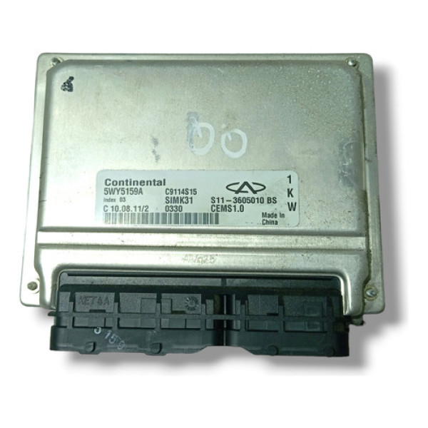 Módulo Injeção Chery Qq 1.1 16v 11/13 Original S113605010bs#