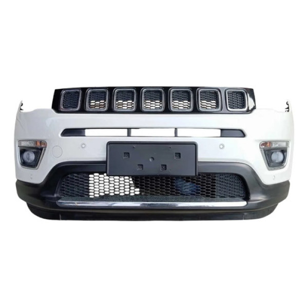 Parachoque Dianteiro Jeep Compass 2.0 Flex 2017/2020 Branco