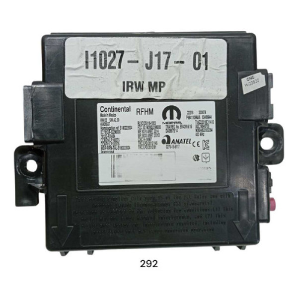  Módulo Conforto Jeep Compass 2.0 Flex 17/21 1027j1701