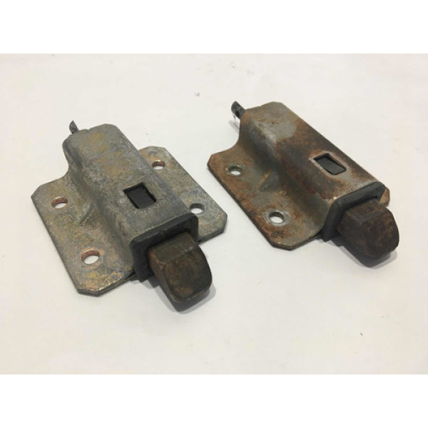 Par Fechadura Tampa Traseira Fiat Strada 96/00 Original #34