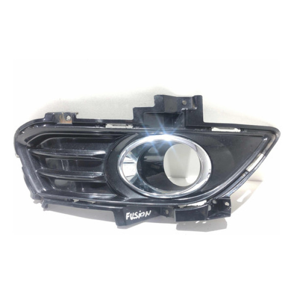 Grade Farol Milha Direito Fusion 13/ 16 C/ Aro Cromado #140