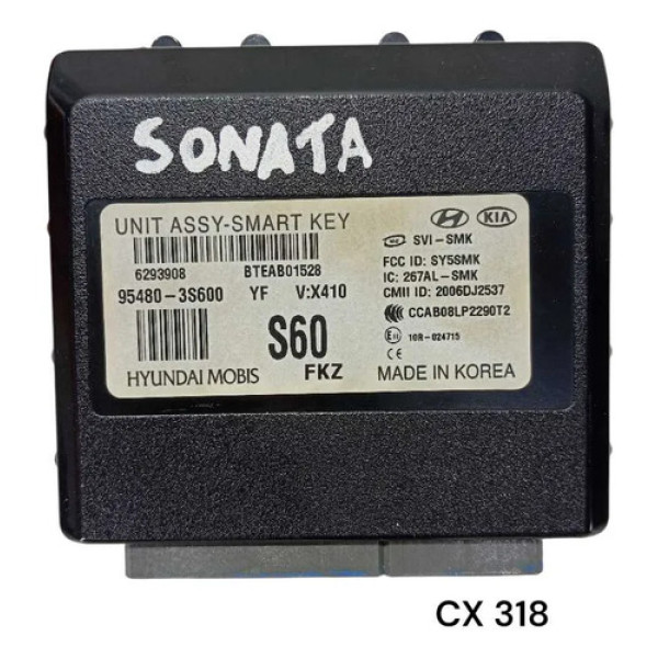 Módulo Imobilizador Hyundai Sonata 11/14 954803s600