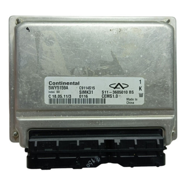 Módulo Injeção Elet Chery Qq 1.1 16v 11/13 S113605010bs