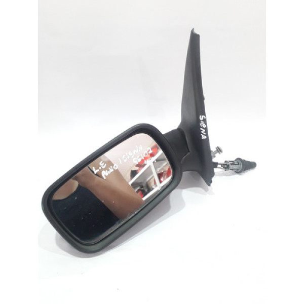 Retrovisor Esquerdo Manual Fiat Palio/ Siena 4 Portas 96/02