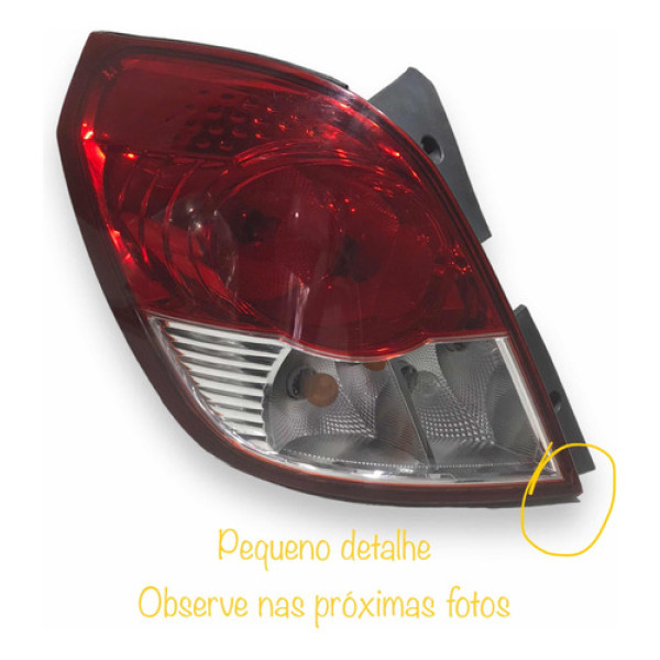 Lanterna Traseira Esquerda Gm Captiva V6 3.0 2011 C/ Detalhe