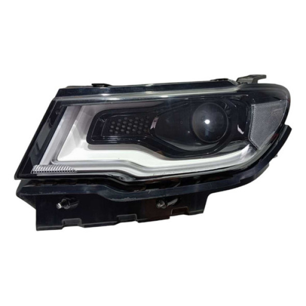 Farol Dianteiro Esquerdo Com Led Xenon Jeep Compass 17/20