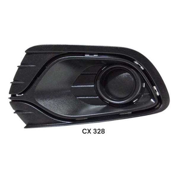 Moldura Farol De Milha Esquerdo Sandero 15/20 261a30518r Preto Esquerdo