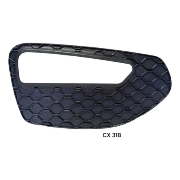 Moldura/ Grade Parachoque Direto Lifan X60 13/16 S2803412 Preto Fosco