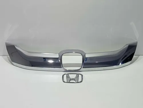 Grade Superior Cromada Honda City Original 15/17 Tf1122-t9a Prata Brilhante